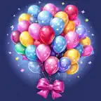 Puzzle Pop Balloons: Match 3D iOS Icon
