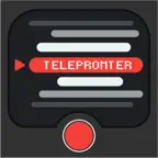 Teleprompter:Video captions Icon
