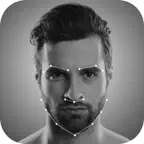 AI Face Shape Rater - LooksAX iOS Icon