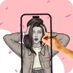 AR Draw Sketch, Trace & Paint iOS Icon