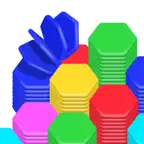 Hexa Block Drop - Color Sort iOS Icon