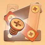 Wood Nuts & Bolts – Pin Puzzle iOS Icon