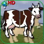 Farm Puzzles for babies iOS Icon