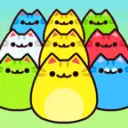 Cat Block Jam: Healing Puzzle iOS Icon