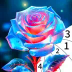 Fantasy Color-Color by Number iOS Icon