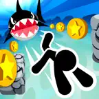 Swimming Coins iOS Icon