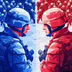Hexa Battles - Survive game iOS Icon