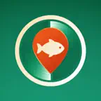 Fishing Spots: Location Map iOS Icon