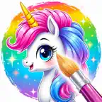PONY Coloring Pages for Girls Icon