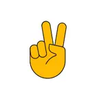 Два пальца — доставка еды iOS Icon