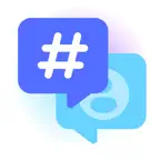Hashtag Trends & Ai Captions iOS Icon