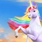 Unicorn Horse Academy Sim Game iOS Icon
