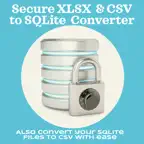 Secure XLSX 2 SQLite Converter icon