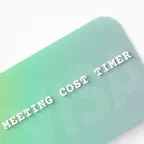 Meeting Cost Timer iOS Icon