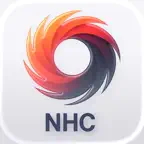 NHC Hurricane Tracker: Cyclo icon