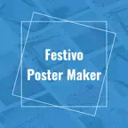 Festivo - Poster Maker iOS Icon