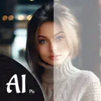 AiPic AI Photo Image Generator iOS Icon