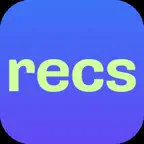 Recs: get recs from friends iOS Icon