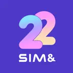 22SIM - Unlimited Data & More iOS Icon