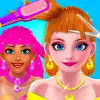 Hair Salon Fashion Princess iOS Icon