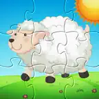 Farm Animal Puzzles for Kids iOS Icon