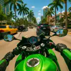 Real Moto Rider: Traffic Race iOS Icon