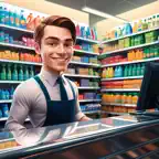 My Supermarket Store Game iOS Icon