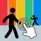 Pedestrian Traffic Count Game iOS Icon