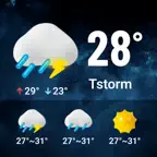 Local Weather Today: Real-Time iOS Icon
