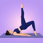 Pilates at Home, Wall Pilates iOS Icon