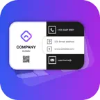 Business Card Generator, Maker iOS Icon