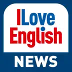 I Love English News iOS Icon