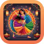 Navratri - Garba Greetings iOS Icon