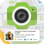 GPS Photo Location with Map iOS Icon