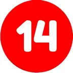 أربع عشرة للتجارة iOS Icon