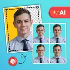 Passport Photo ID Visa Maker iOS Icon