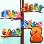 Bird Sort 2 Color Puzzle Game iOS Icon