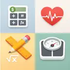 Converter, Calculator & Tools iOS Icon