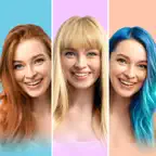 Hair AI: Hairstyle Filter, Cut iOS Icon