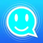 Stickers Free2 -Gif Photo for WhatsApp,WeChat,Line,Snapchat,Facebook,SMS,QQ,Kik,Twitter,Telegram iOS Icon