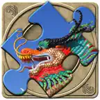 FlipPix Jigsaw - Dragons iOS Icon