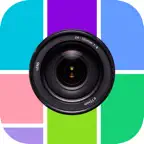 Easy Photo Collage Grid Maker iOS Icon
