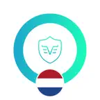 VPN Netherlands Circle iOS Icon