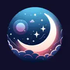 Bedtime stories: AI Whisper iOS Icon