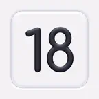 18 Puzzle Game iOS Icon