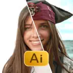 AI Photo Generator: myFace App iOS Icon
