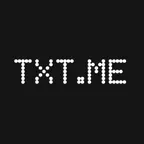 TXT.ME - Minimalist Network iOS Icon