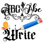 Fonts : Lettering Design iOS Icon