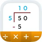 Long Division Math Calculators iOS Icon