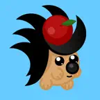 Lando the Hedgehog: Apple Rain iOS Icon